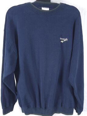 Vintage 90s Reebok Crewneck Sweatshirt Large USA